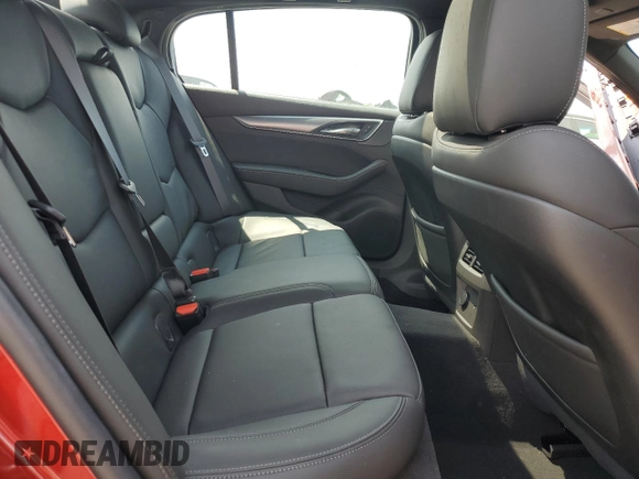 2025 Cadillac CT5 Premium Luxury with VIN 1G6DS5RKXS0109892, listed as a Copart auction lot 61814765 with 1,403 mi miles and Salvage title. Bid and sale history available at DreamBid. Image 10.