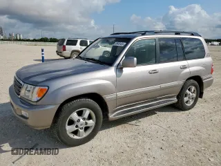2005 Toyota Land Cruiser z VIN JTEHT05J652073327, wystawiony jako Copart lot #59668455 z przebiegiem 145 110 mil mil oraz Czysty tytuł • Clean title. Historia ofert i sprzedaży dostępna na DreamBid. Obrazek 1.