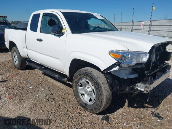 2022 Toyota Tacoma SR with VIN 3TYRX5GN5NT055120, listed as a IAAI auction lot 41687849 with 18,751 mi miles and . Bid and sale history available at DreamBid. Image 1.