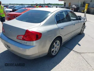 2003 Infiniti G35 w/Leather z VIN JNKCV51E73M320398, wystawiony jako IAAI lot #42400303 z przebiegiem 226 197 mil mil oraz . Historia ofert i sprzedaży dostępna na DreamBid. Obrazek 4.