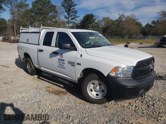 2020 Ram 1500 Classic Tradesman with VIN 1C6RR6FTXLS128683, listed as a Copart auction lot 49216235 with 0 mi miles and Salvage Title. Bid and sale history available at carsss.com. Image 4.