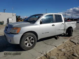 2008 Nissan Titan XE with VIN 1N6AA07D58N336880, listed as a Copart auction lot 45568365 with 352,265 mi miles and Salvage Title. Bid and sale history available at carsss.com. Image 1.