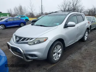 2012 Nissan Murano LE with VIN JN8AZ1MW6CW210302, listed as a IAAI auction lot 41843699 with 125,787 mi miles and . Bid and sale history available at carsss.com. Image 2.