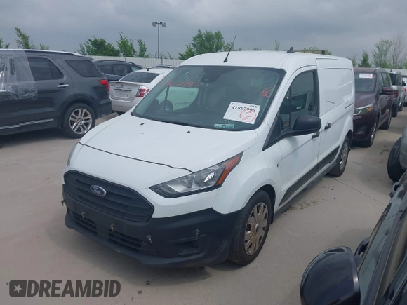 2021 Ford Transit Connect XL with VIN NM0LS7E71M1483016, listed as a IAAI auction lot 41867990 with 67,357 mi miles and . Bid and sale history available at DreamBid. Image 14.