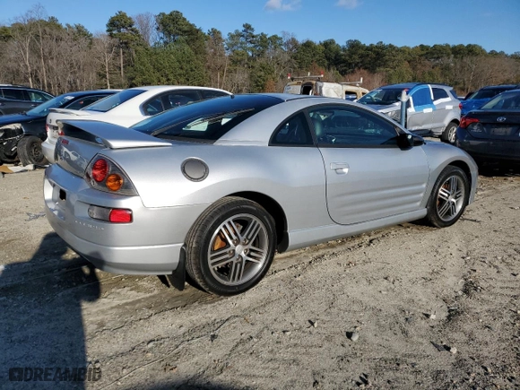 2003 Mitsubishi Eclipse GTS with VIN 4A3AC74H83E039427, listed as a Copart auction lot 82965974 with 208,600 mi miles and Salvage Title. Bid and sale history available at carsss.com. Image 3.