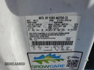2013 Ford F-150 XL with VIN 1FTMF1EM2DKD10744, listed as a Copart auction lot 45233825 with 101,961 mi miles and Salvage Title. Bid and sale history available at carsss.com. Image 12.