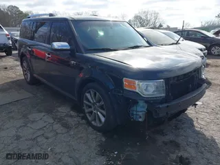 2012 Ford Flex Limited with VIN 2FMGK5DC9CBD20541, listed as a IAAI auction lot 41491141 with 222,646 mi miles. Bid and sale history available at carsss.com. Image 1.