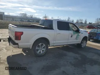 2019 Ford F-150 XL with VIN 1FTEW1E46KFD25631, listed as a Copart auction lot 43272255 with 146,160 mi miles and Salvage Title. Bid and sale history available at DreamBid. Image 3.