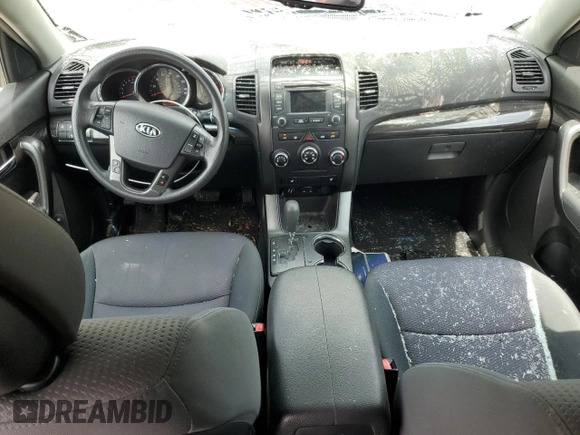 2013 Kia Sorento LX with VIN 5XYKT4A6XDG351167, listed as a Copart auction lot 59327815 with 114,499 mi miles and Salvage title. Bid and sale history available at DreamBid. Image 8.