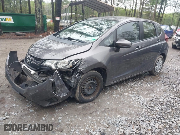 2017 Honda Fit LX with VIN JHMGK5H57HS011100, listed as a IAAI auction lot 41970951 with 53,087 mi miles. Bid and sale history available at carsss.com. Image 2.