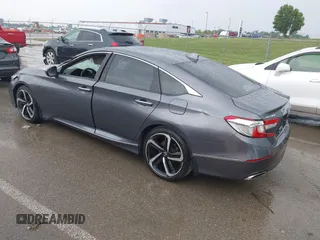 2018 Honda Accord Touring with VIN 1HGCV1F92JA005210, listed as a IAAI auction lot 42378040 with 69,294 mi miles and . Bid and sale history available at DreamBid. Image 3.