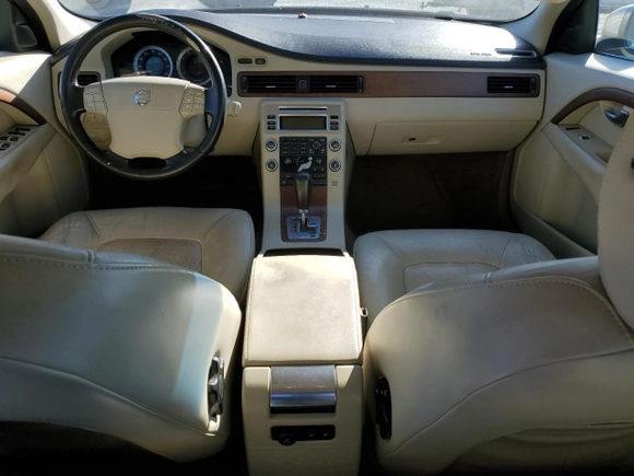 2009 Volvo S80 I6 with VIN YV1AS982691106687, listed as a Copart auction lot 50795615 with 211,393 mi miles and Salvage Title. Bid and sale history available at carsss.com. Image 8.