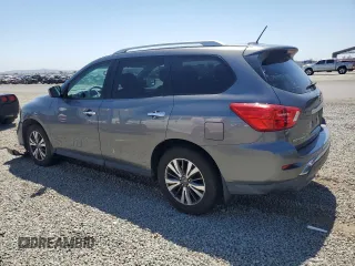 2017 Nissan Pathfinder SL with VIN 5N1DR2MM4HC654523, listed as a Copart auction lot 57589525 with 116,626 mi miles and Salvage title. Bid and sale history available at DreamBid. Image 2.