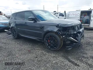 2021 Land Rover Range Rover Sport HSE Dynamic with VIN SALWR2SE4MA763250, listed as a IAAI auction lot 41533842 with 34,096 mi miles. Bid and sale history available at carsss.com. Image 1.