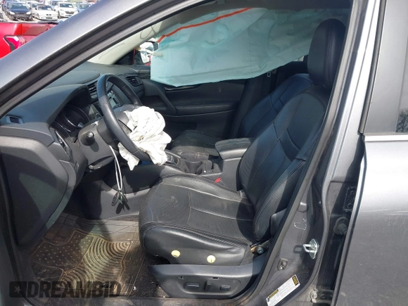 2017 Nissan Rogue SL with VIN 5N1AT2MV6HC871486, listed as a IAAI auction lot 41859693 with 92,344 mi miles. Bid and sale history available at carsss.com. Image 5.