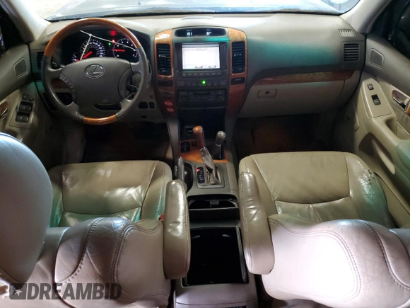 2003 Lexus GX 470 with VIN JTJBT20X730014732, listed as a Copart auction lot 56575065 with 279,704 mi miles and Clean Title. Bid and sale history available at DreamBid. Image 8.