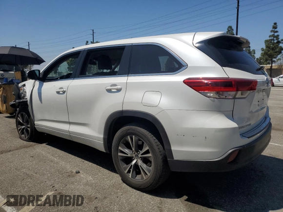 2018 Toyota Highlander LE with VIN 5TDZZRFH0JS287157, listed as a Copart auction lot 64068185 with 71,005 mi miles and Clean title. Bid and sale history available at DreamBid. Image 2.