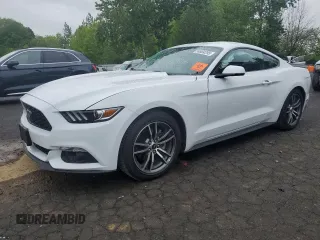 2017 Ford Mustang EcoBoost z VIN 1FA6P8TH3H5229444, wystawiony jako Copart lot #54904295 z przebiegiem 46 833 mil mil oraz Szkoda całkowita • Salvage title. Historia ofert i sprzedaży dostępna na DreamBid. Obrazek 1.