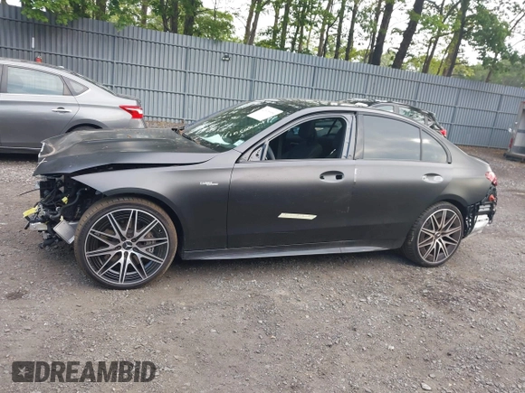 2025 Mercedes-Benz C 43 AMG with VIN W1KAF8HB1SR256613, listed as a IAAI auction lot 42376954 with 1,570 mi miles and . Bid and sale history available at DreamBid. Image 14.