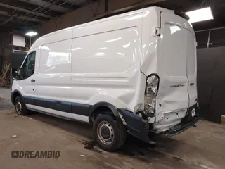 2023 Ford Transit Cargo with VIN 1FTBR1C86PKB37075, listed as a IAAI auction lot 41856721 with 20,540 mi miles. Bid and sale history available at carsss.com. Image 3.