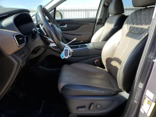 2022 Hyundai Santa Fe Hybrid SEL Premium with VIN KM8S3DA1XNU029967, listed as a Copart auction lot 79627114 with 44,884 mi miles and Salvage Title. Bid and sale history available at carsss.com. Image 7.