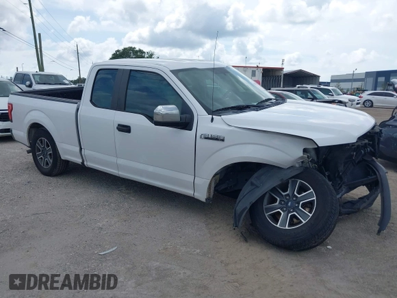 2017 Ford F-150 XL with VIN 1FTEX1C8XHKC46191, listed as a IAAI auction lot 42657420 with 277,670 mi miles and . Bid and sale history available at DreamBid. Image 1.