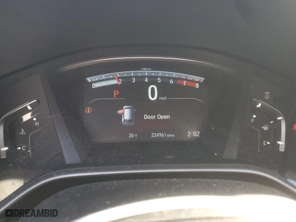 2017 Honda CR-V Touring with VIN 2HKRW2H99HH623037, listed as a Copart auction lot 41448075 with 224,961 mi miles and Clean Title. Bid and sale history available at carsss.com. Image 9.