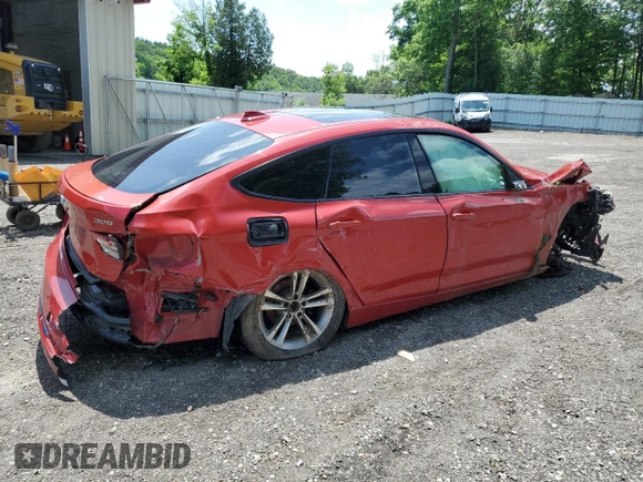2015 BMW 3 Series 328i Gran Turismo xDrive with VIN WBA3X5C58FD562269, listed as a Copart auction lot 61857885 with Not provided miles and Clean title. Bid and sale history available at DreamBid. Image 3.