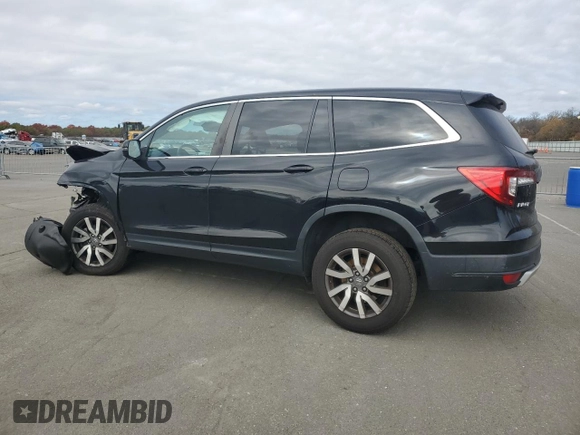 2021 Honda Pilot EX-L z VIN 5FNYF6H57MB031712, wystawiony jako Copart lot #77119974 z przebiegiem 140 118 mil mil oraz Nie do naprawy • Non repairable. Historia ofert i sprzedaży dostępna na DreamBid. Obrazek 2.