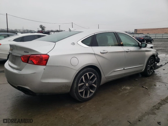 2020 Chevrolet Impala Premier with VIN 1G1105S38LU106274, listed as a Copart auction lot 43169505 with 87,169 mi miles and Salvage Title. Bid and sale history available at carsss.com. Image 3.