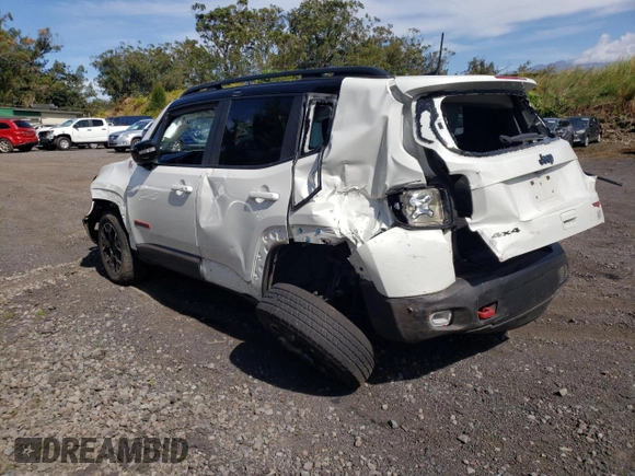 2023 Jeep Renegade Trailhawk with VIN ZACNJDC11PPP71146, listed as a Copart auction lot 53000655 with Not provided miles and Salvage title. Bid and sale history available at DreamBid. Image 2.