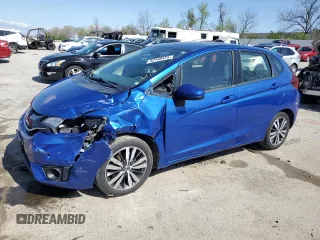 2017 Honda Fit EX with VIN JHMGK5H74HS006972, listed as a Copart auction lot 52148425 with 79,289 mi miles and Salvage Title. Bid and sale history available at carsss.com. Image 1.