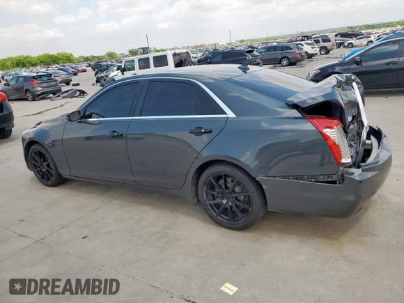2014 Cadillac CTS Luxury RWD with VIN 1G6AR5SX3E0125747, listed as a Copart auction lot 53171085 with 136,395 mi miles and Salvage Title. Bid and sale history available at carsss.com. Image 2.