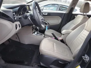 2017 Ford Fiesta Titanium with VIN 3FADP4FJ3HM109507, listed as a Copart auction lot 87182664 with 105,198 mi miles and Salvage Title. Bid and sale history available at DreamBid. Image 7.