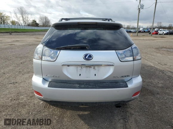 2008 Lexus RX 400h with VIN JTJHW31U282062663, listed as a Copart auction lot 53675635 with 307,202 mi miles and Clean Title. Bid and sale history available at DreamBid. Image 6.