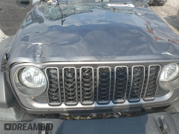 2024 Jeep Wrangler Sport with VIN 1C4PJXKN4RW197634, listed as a Copart auction lot 67890154 with 12,833 mi miles and Salvage title. Bid and sale history available at DreamBid. Image 12.