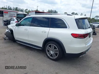 2021 Mercedes-Benz GLS 450 with VIN 4JGFF5KE3MA381420, listed as a IAAI auction lot 42055956 with 57,268 mi miles and . Bid and sale history available at DreamBid. Image 3.