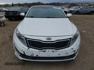 2013 Kia Optima Hybrid LX with VIN KNAGM4AD5D5057778, listed as a Copart auction lot 82169854 with 175,954 mi miles and Salvage Title. Bid and sale history available at carsss.com. Image 5.