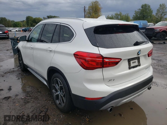 2019 BMW X1 xDrive28i with VIN WBXHT3C59K3H34632, listed as a Copart auction lot 65202402 with 44,866 mi miles. Bid and sale history available at carsss.com. Image 3.