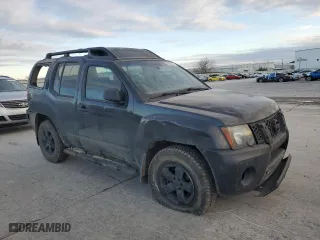 2009 Nissan Xterra X with VIN 5N1AN08W49C509594, listed as a Copart auction lot 41891645 with 211,912 mi miles and Salvage Title. Bid and sale history available at carsss.com. Image 4.