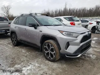 2021 Toyota RAV4 Prime XSE with VIN JTMEB3FV3MD028720, listed as a Copart auction lot 81078603 with 36,420 mi miles. Bid and sale history available at carsss.com. Image 4.