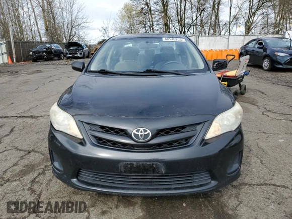 2011 Toyota Corolla L with VIN 2T1BU4EE1BC537736, listed as a Copart auction lot 48540205 with 159,597 mi miles and Salvage Title. Bid and sale history available at carsss.com. Image 5.