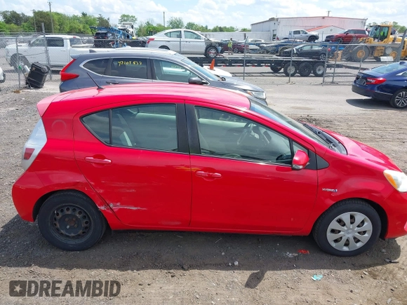2013 Toyota Prius One with VIN JTDKDTB37D1549555, listed as a IAAI auction lot 42112384 with 238,754 mi miles and . Bid and sale history available at DreamBid. Image 13.