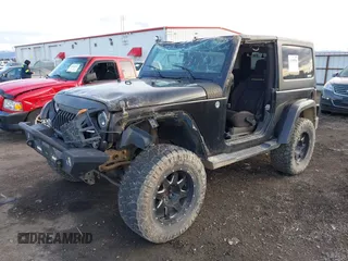 2014 Jeep Wrangler Sahara with VIN 1C4AJWBG5EL247812, listed as a IAAI auction lot 40909884 with 106,475 mi miles and . Bid and sale history available at DreamBid. Image 17.