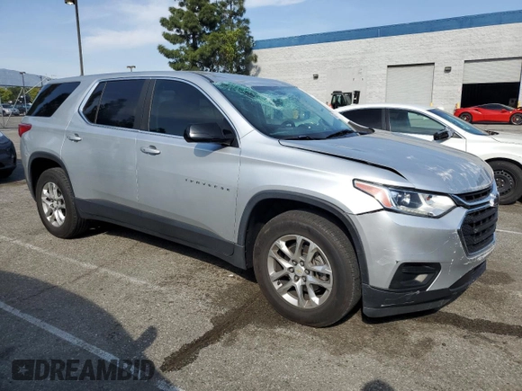 2020 Chevrolet Traverse LS с VIN 1GNERFKW1LJ156229, выставлен на аукционе Copart как лот 52376755 с пробегом 63 951 миль миль и Списание • Salvage title. История ставок и продаж доступна на DreamBid. Изображение 4.