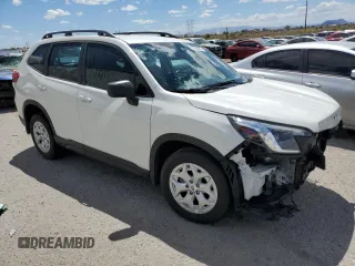2023 Subaru Forester with VIN JF2SKACC7PH443774, listed as a Copart auction lot 53388435 with 24,600 mi miles and Salvage title. Bid and sale history available at DreamBid. Image 4.