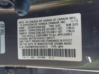 2014 Honda CR-V EX with VIN 2HKRM4H50EH628721, listed as a IAAI auction lot 42064143 with 103,009 mi miles and . Bid and sale history available at carsss.com. Image 9.