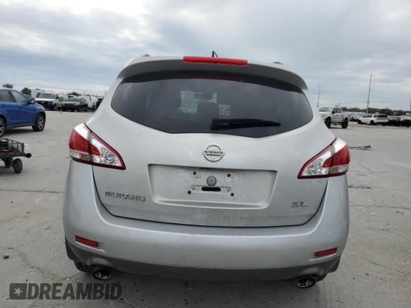 2013 Nissan Murano S with VIN JN8AZ1MU7DW203374, listed as a Copart auction lot 87175764 with 138,896 mi miles and Salvage Title. Bid and sale history available at carsss.com. Image 6.