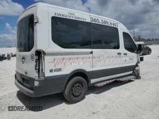 2017 Ford Transit XL z VIN 1FMZK1CM4HKA74121, wystawiony jako Copart lot #52691055 z przebiegiem 335 470 mil mil oraz Szkoda całkowita • Salvage title. Historia ofert i sprzedaży dostępna na DreamBid. Obrazek 3.