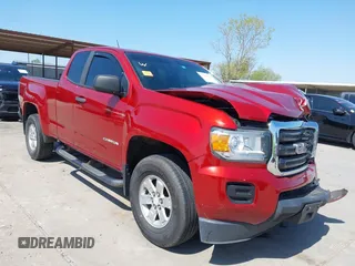 2016 GMC Canyon 2WD z VIN 1GTH5BEA8G1367539, wystawiony jako IAAI lot #41984288 z przebiegiem 111 878 mil mil oraz . Historia ofert i sprzedaży dostępna na DreamBid. Obrazek 1.